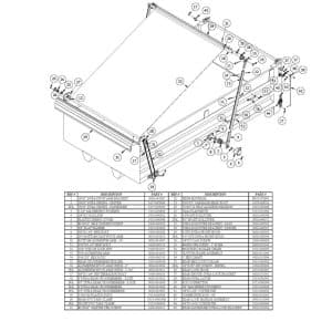 Dessin Technique pieces toile en mesh -8