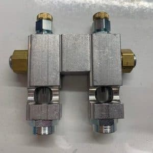Valve 1/8'' ports pour brosse nylon / 11738 - Gincor