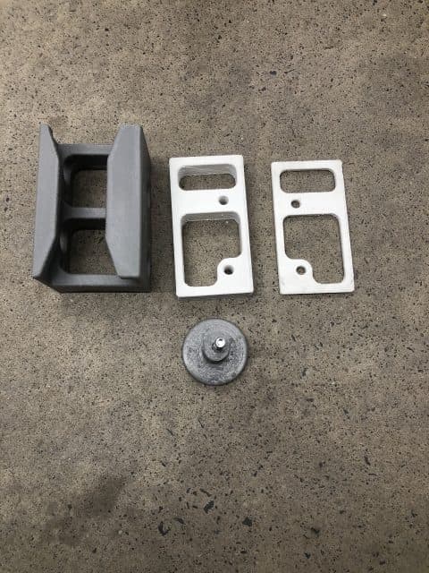 BUTÉE ET BRACKET ANTI LEVÉE DE CROSS BOW SLIDER POUR TOILE - HOULE - Image 2
