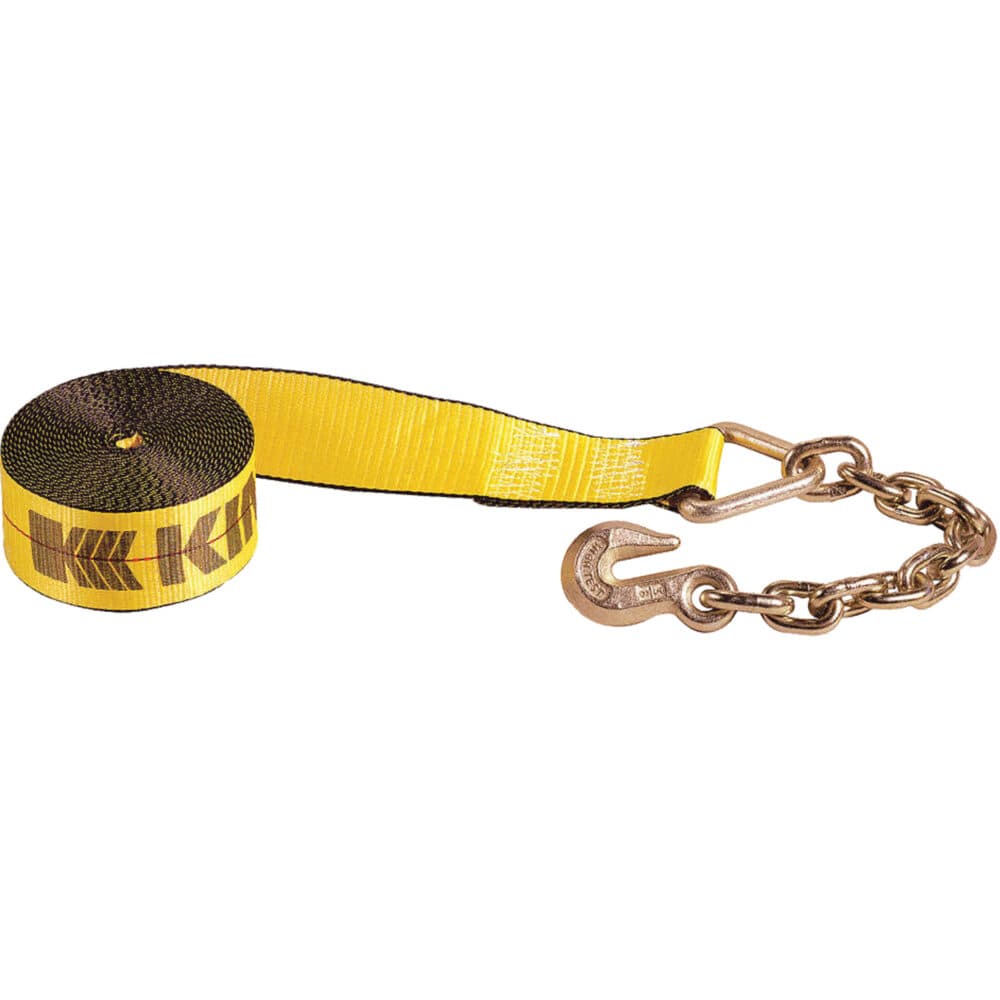 SANGLE DE TREUIL DE 3 PO X 30 PI AVEC ANCRAGE DE CHAÎNE | 3705