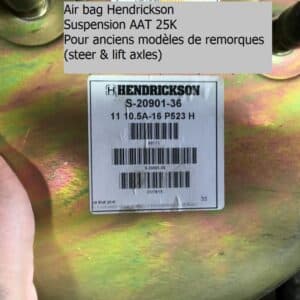 RL-04S-08 Air bag Hendrickson pour suspension AAT 25K