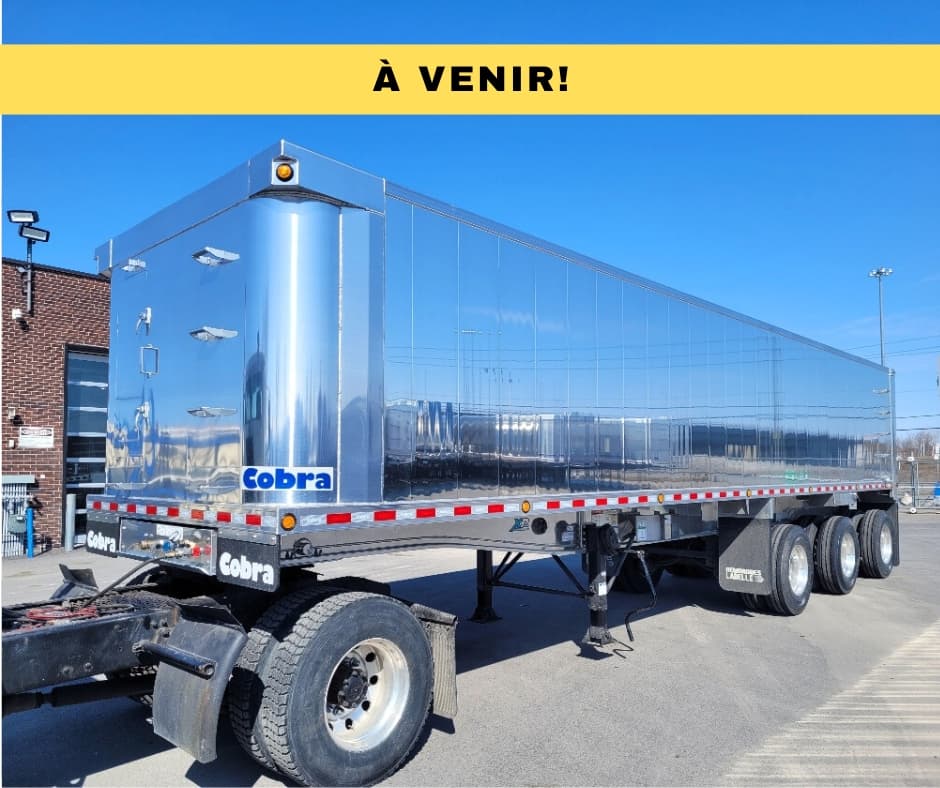 benne basculante 3 essieux aluminium