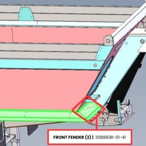 AILES D'ALUMINIUM | FRONT FENDER (2)