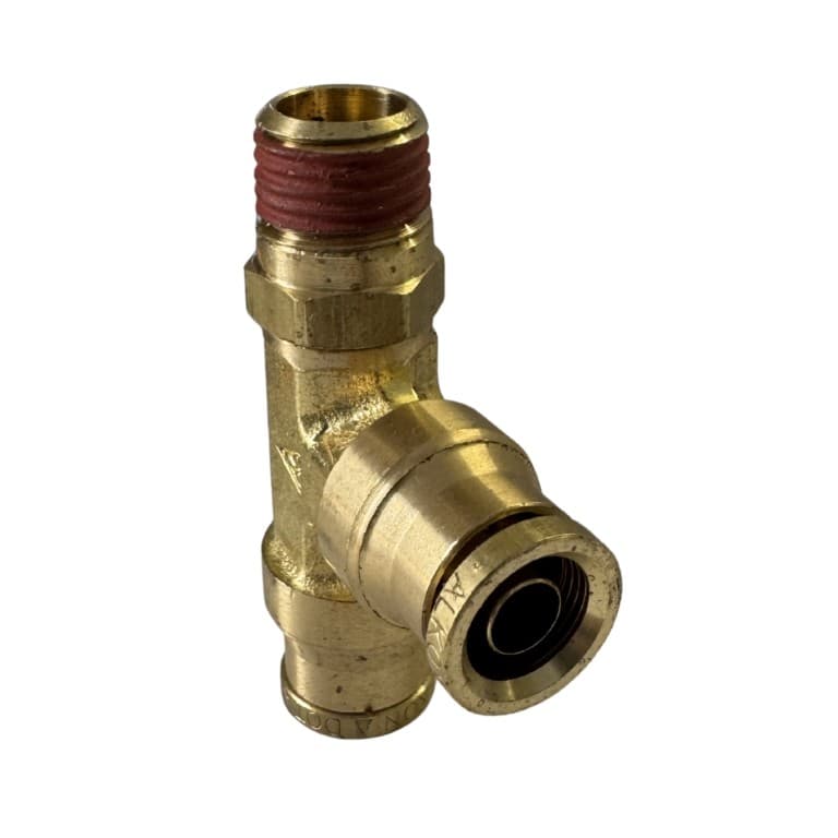 1471SW-6B | TEE ENDS TUBE AND MALE PIPE SWIVEL CENTER TUBE 3/8 x 1/4 - Image 3