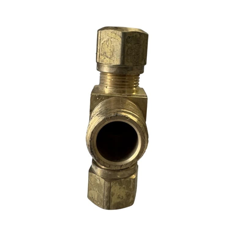 1472-8D | TEE ENDS TUBE CENTER MALE PIPE 1/2 x 1/2 - Image 2