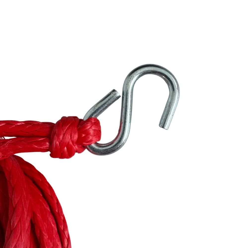 CORDE ROUGE POUR TENDEUR INTERNE AVEC CROCHET - ELCARGO – Image 2