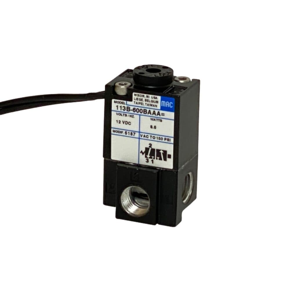SOLENOID VALVE NORMALLY CLOSED / 12V 1/4