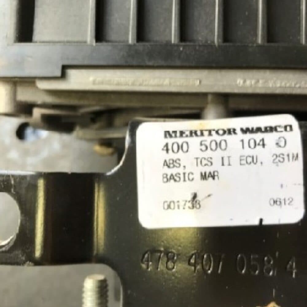 VALVE ABS WABCO MERITOR / 2S/1M / 4005001030 -24900122  -TC - Image 2