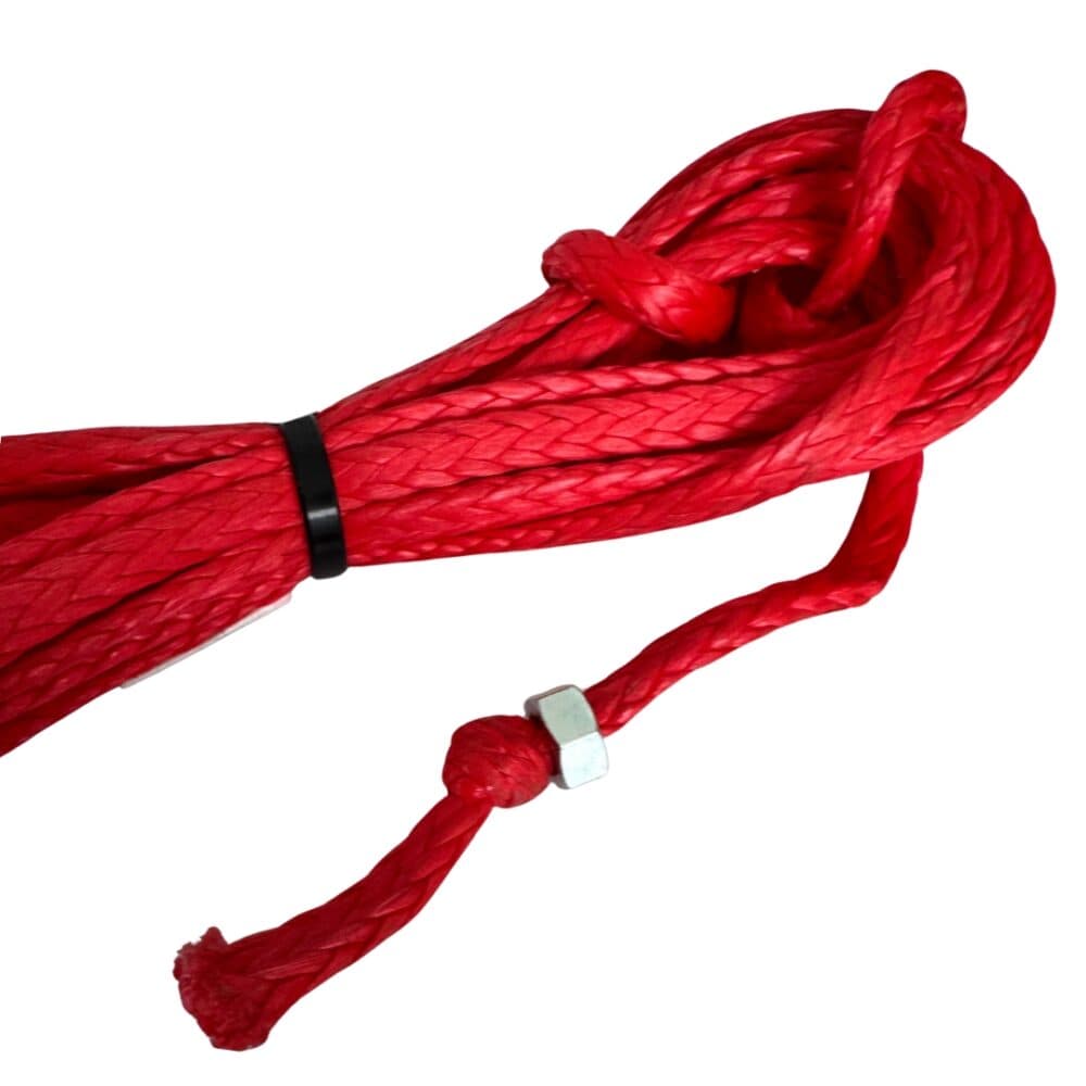 CORDE ROUGE POUR TENDEUR EXTERNE 12' AVEC NUT - ELCARGO - Image 3