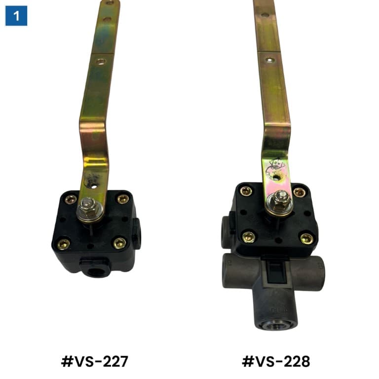 HENDRICKSON : DIFFÉRENCE VALVE DE CONTRÔLE DE HAUTEUR / LEVELLING VALVE DIFFERENCE - Image 2