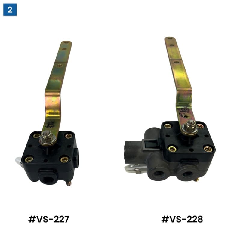 HENDRICKSON : DIFFÉRENCE VALVE DE CONTRÔLE DE HAUTEUR / LEVELLING VALVE DIFFERENCE - Image 3