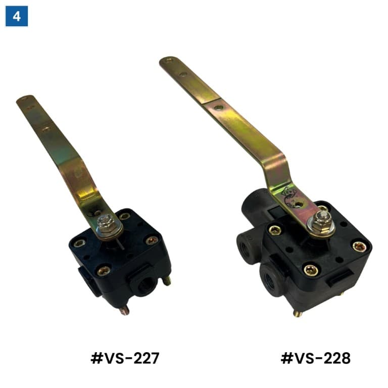 HENDRICKSON : DIFFÉRENCE VALVE DE CONTRÔLE DE HAUTEUR / LEVELLING VALVE DIFFERENCE - Image 5